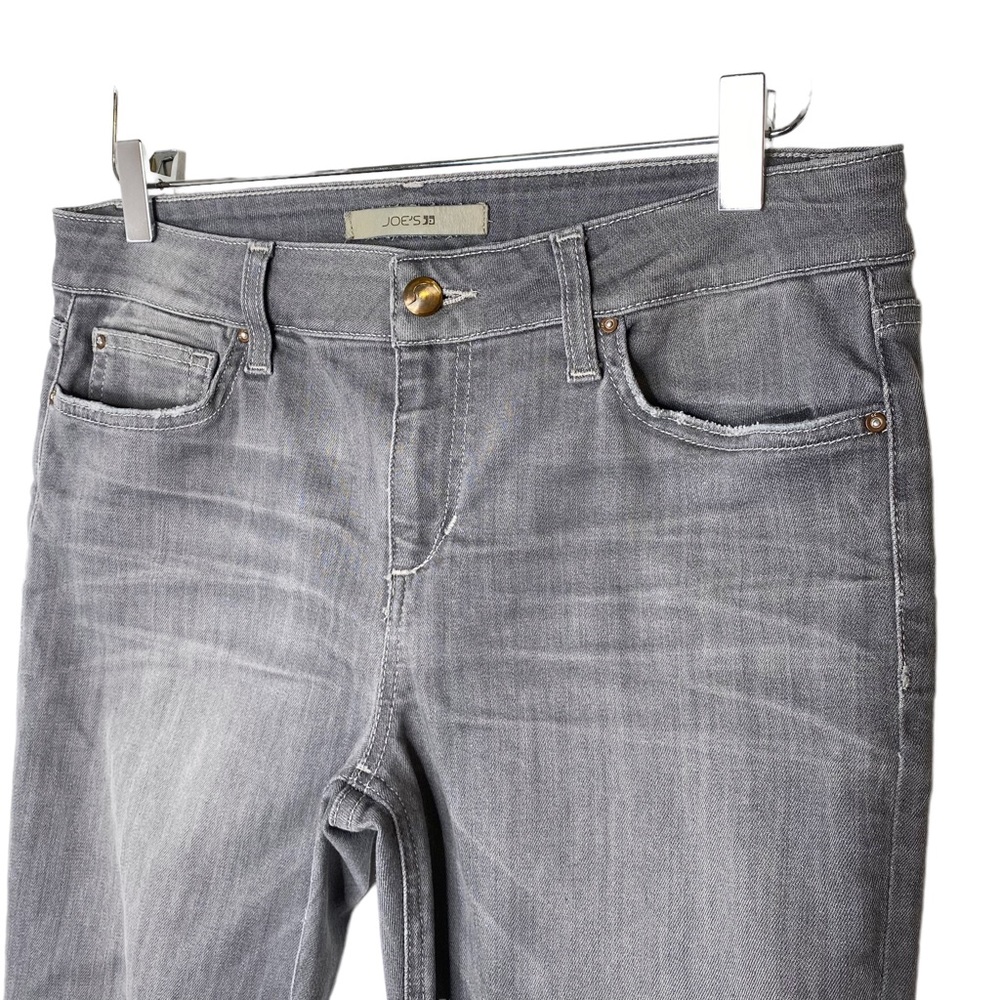 Joe’s Jeans Cool Off Markie Skinny Crop Jeans Grey Size 29 - Picture 6 of 9